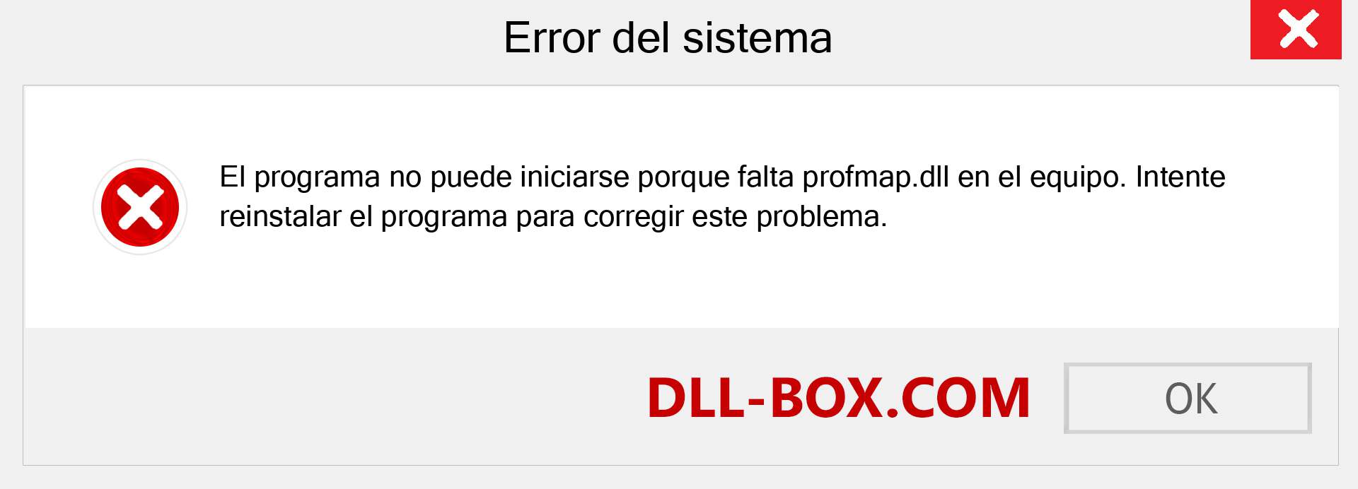 ¿Falta el archivo profmap.dll ?. Descargar para Windows 7, 8, 10 - Corregir profmap dll Missing Error en Windows, fotos, imágenes